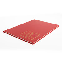 Cathedral -  Accounts Book 14 Cash Columns  - Red (69/14.1)