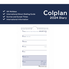 Collins Colplan - 2024 Weekly Spiral Planner Notebook (60-24)