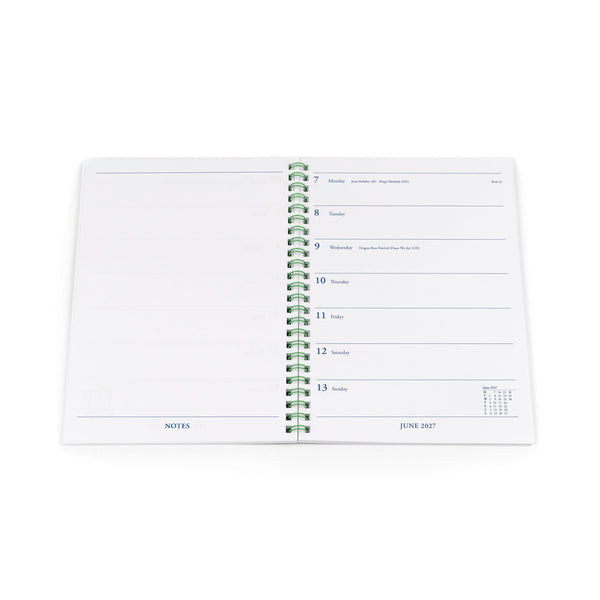 2027 Calendar Year Planner - 12 Month A5 Weekly Notebook - Collins Debden Colplan Range (61-27)