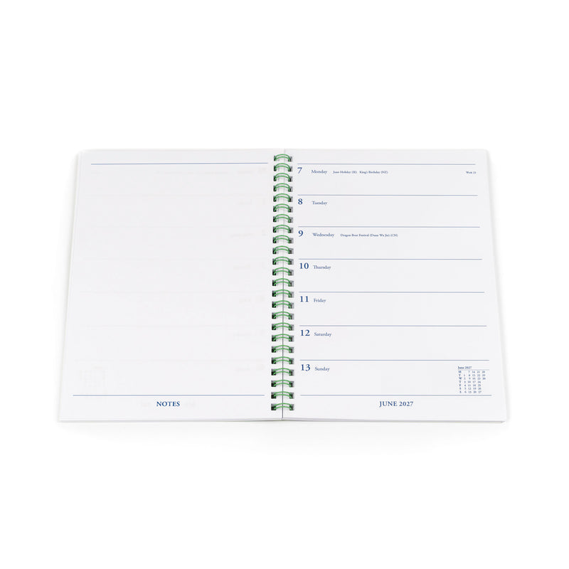 2027 Calendar Year Planner - 12 Month A5 Weekly Notebook - Collins Debden Colplan Range (61-27)