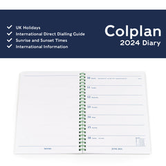 Collins Colplan - 2024 A5 Weekly Notebook (61-24)