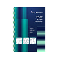2027 Calendar Year Planner - 12 Month A4 Weekly Notebook - Collins Debden Colplan Range (62-27)