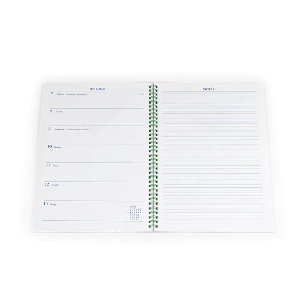 2027 Calendar Year Planner - 12 Month A4 Weekly Notebook - Collins Debden Colplan Range (62-27)