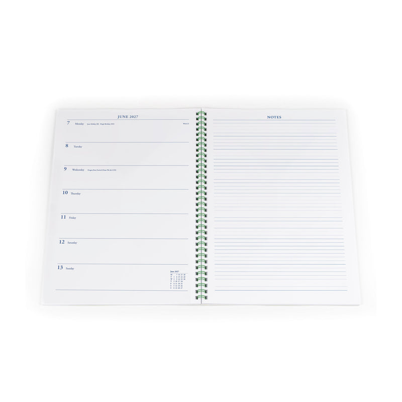2027 Calendar Year Planner - 12 Month A4 Weekly Notebook - Collins Debden Colplan Range (62-27)