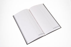 Ideal - A4 Slim Cashbook Casebound  Double Cash - 192 Pages  - Black (6224)