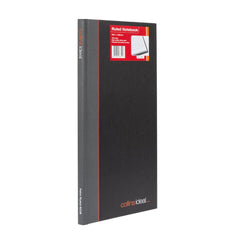 Ideal - A4 Slim Cashbook Casebound  Feint - 192 Pages  - Black (6228)
