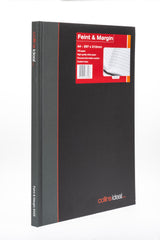 Ideal - A4 Cashbook Casebound Feint & Margin - 192 Pages  - Black (6429)