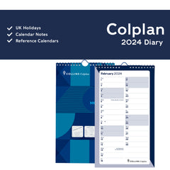 Collins Colplan - 2024 Monthly Spiral Planner (64-24)
