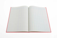 Cathedral -  Accounts Book 14 Cash Columns  - Red (69/14.1)