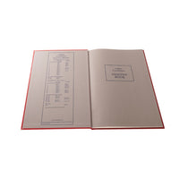Cathedral -  Accounts Book 7 Cash Columns  - Red (69/7.1)