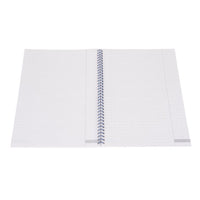 Ideal - A4 Cashbook Wiro Single Cash - 120 Pages  - Blue (7421)