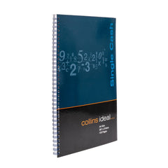 Ideal - A4 Cashbook Wiro Single Cash - 120 Pages  - Blue (7421)