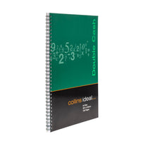 Ideal - A4 Cashbook Wiro Double Cash - 120 Pages  - Green (7424)