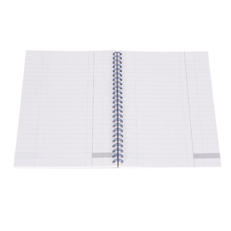 Ideal - A5 Cashbook Wiro Single Cash - 120 Pages  - Blue (761)