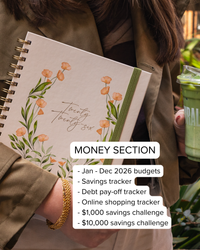 Smart Women Society - B5 Week-to-View - 2026 Calendar Year Diary/Planner - Beige