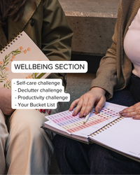 Smart Women Society - B5 Week-to-View - 2026 Calendar Year Diary/Planner - Black