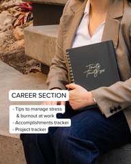 Smart Women Society - B5 Week-to-View - 2026 Calendar Year Diary/Planner - Black