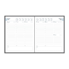 Standard Desk - Quarto - Week-To-View - Diary - 2025 Calendar Year Planner