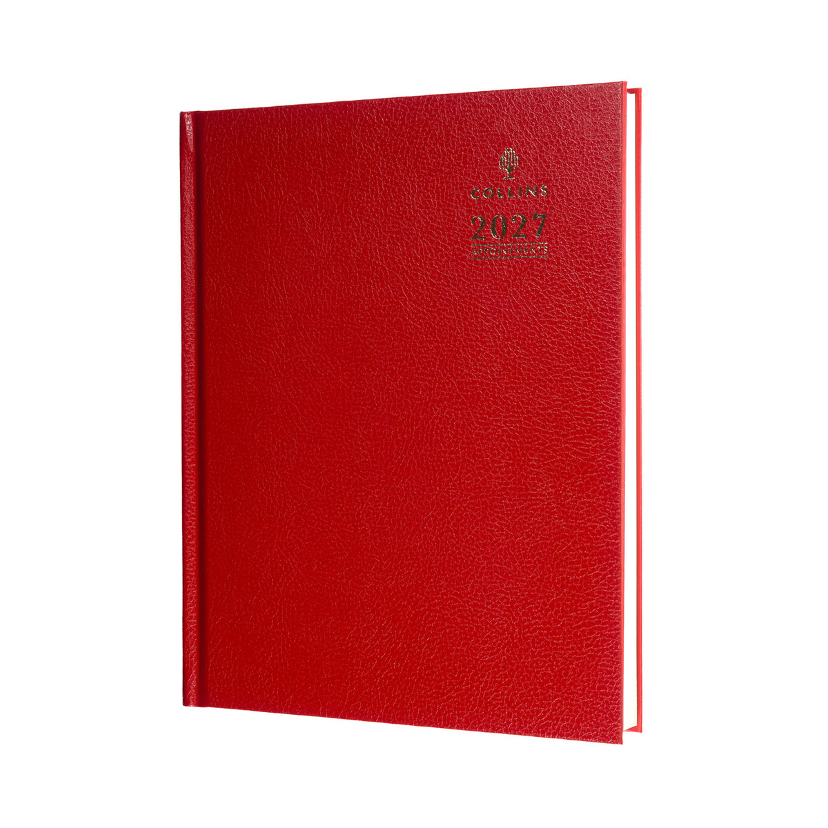 2027 Calendar Year Planner - 12 Month Quarto Week-to-View Diary - Hard Cover - Collins Debden Standard Desk Range