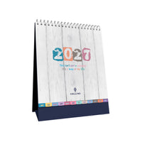 2027 Calendar - 12 Month Desk Month-to-View Calendar - Collins Debden Brighton Range (BTDC-27)