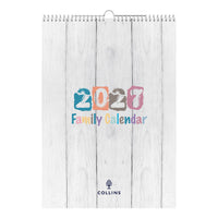 2027 Calendar - 12 Month A3 Family Calendar - Collins Debden Brighton Range (BTFC135-27)