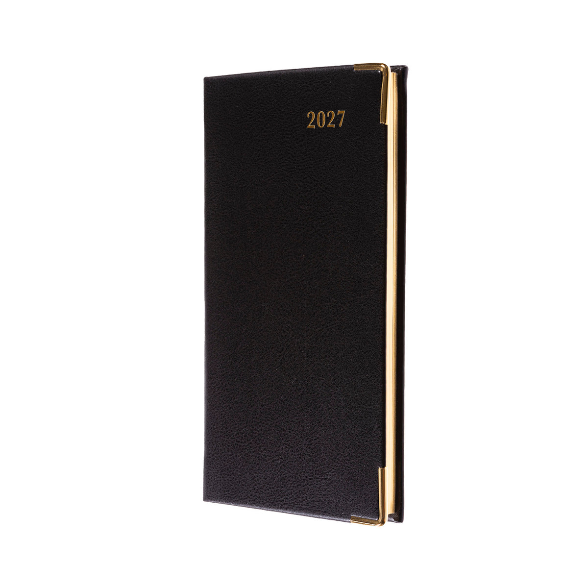 2027 Calendar Year Planner - 12 Month Slim 152x80mm Week-to-View Diary in Black - Collins Debden Classic Range (CAPV.99-27)