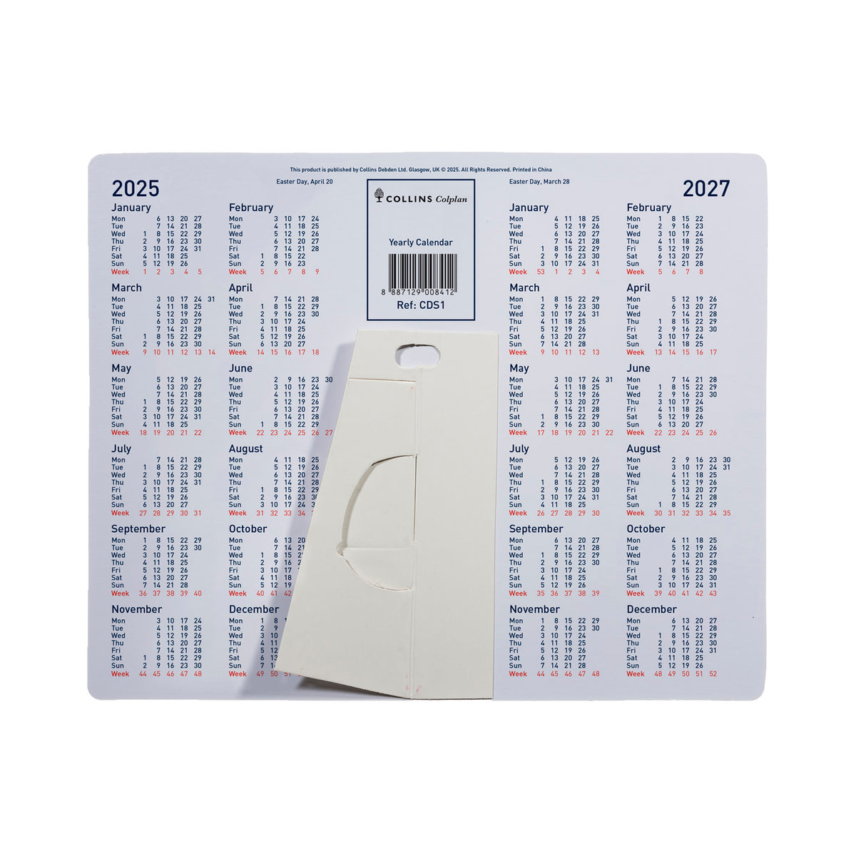 Colplan - A4 - Monthly - Diary - 2026 Calendar Year Planner