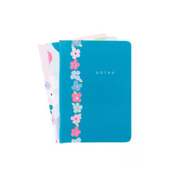 Blossom - A6 Ruled Notebooks - 3 Pack (CF63GP-BL)