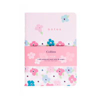 Blossom - A6 Ruled Notebooks - 3 Pack (CF63GP-BL)