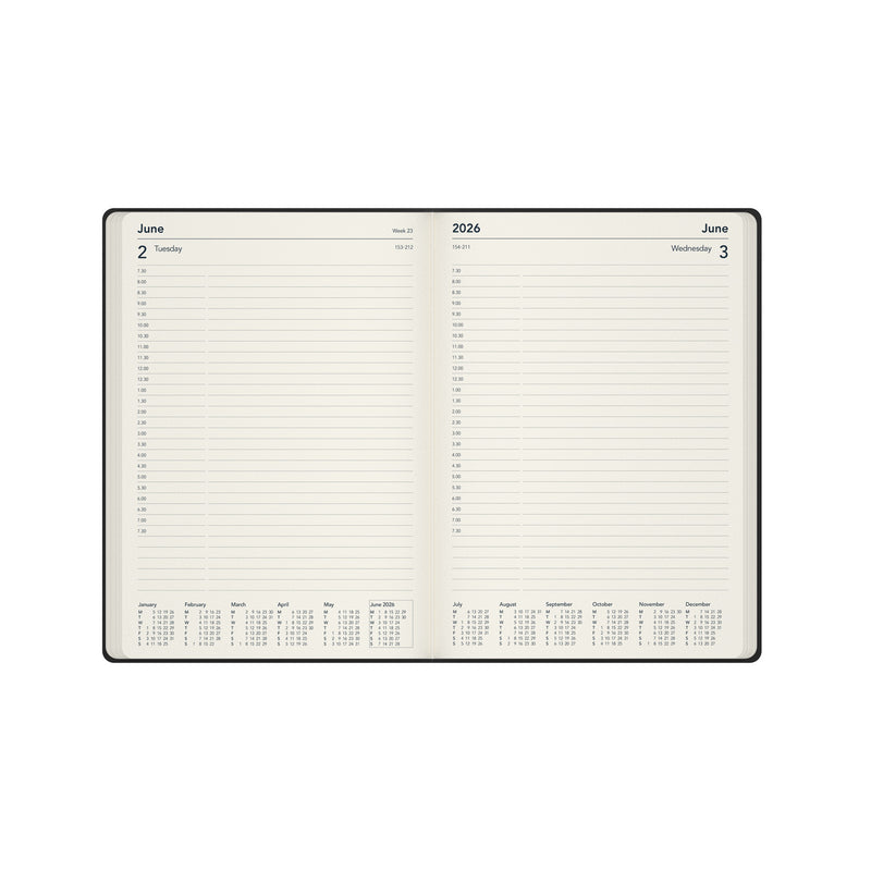 Legacy - A4  Day-To-Page Diary - 2026 Calendar Year Planner