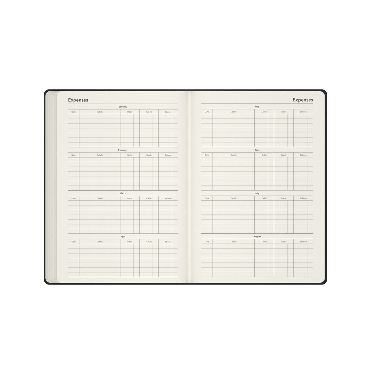 Legacy - A5 Week-To-View Diary - 2026 Calendar Year Planner