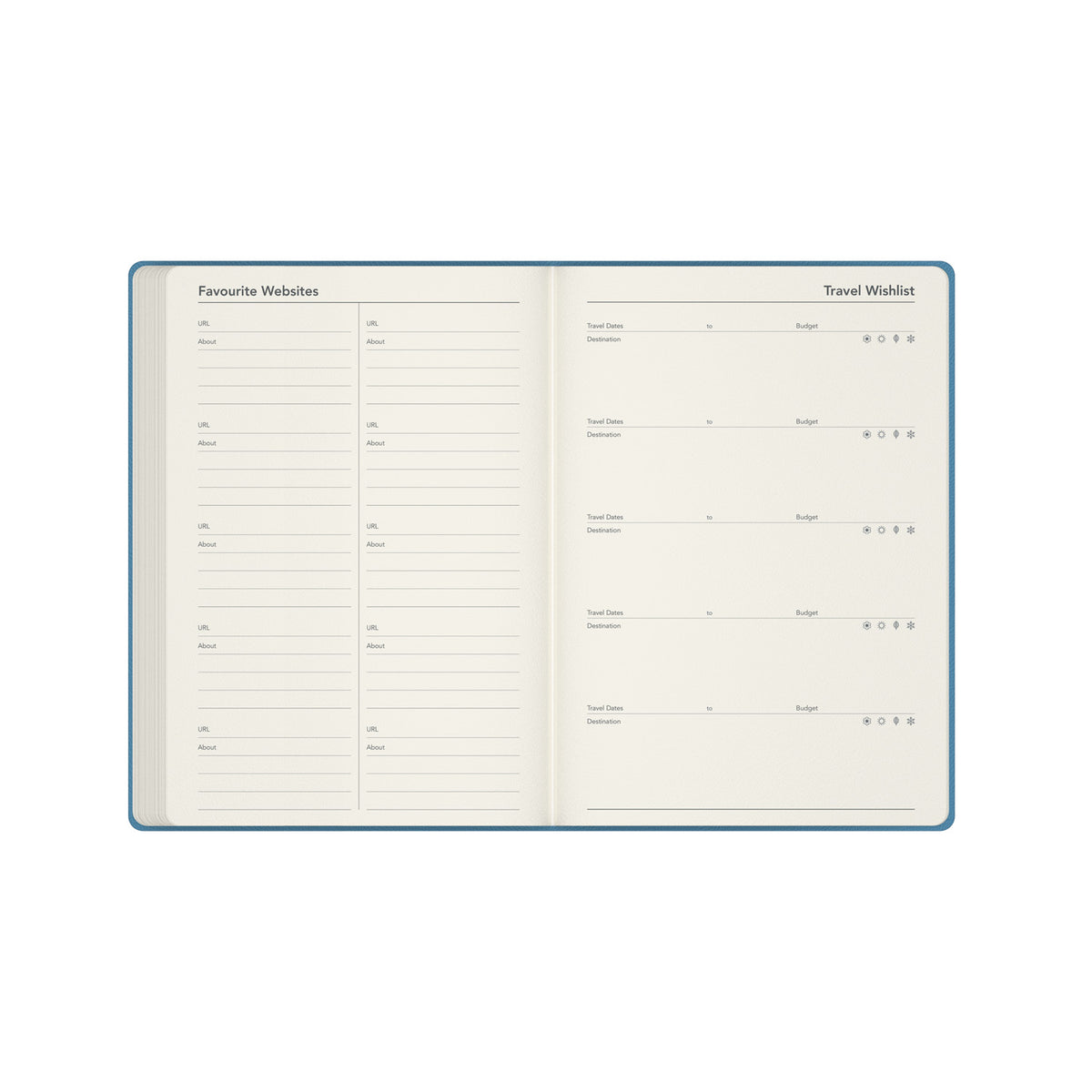Legacy - A5 Week-to-View Mid/Academic Year Diary Planner 2025-2026