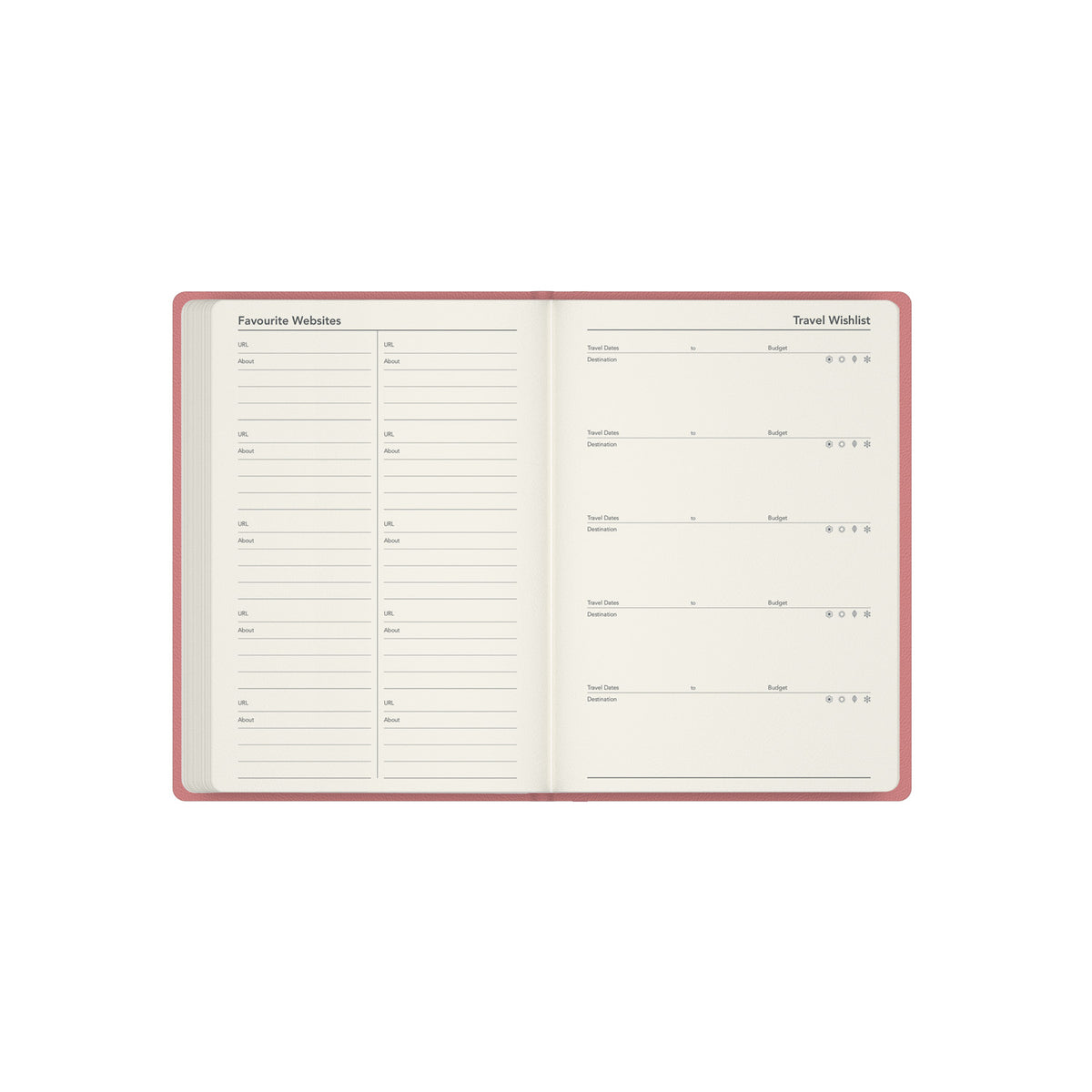 Legacy - A6 Week-to-View Mid/Academic Year Diary Planner 2025-2026