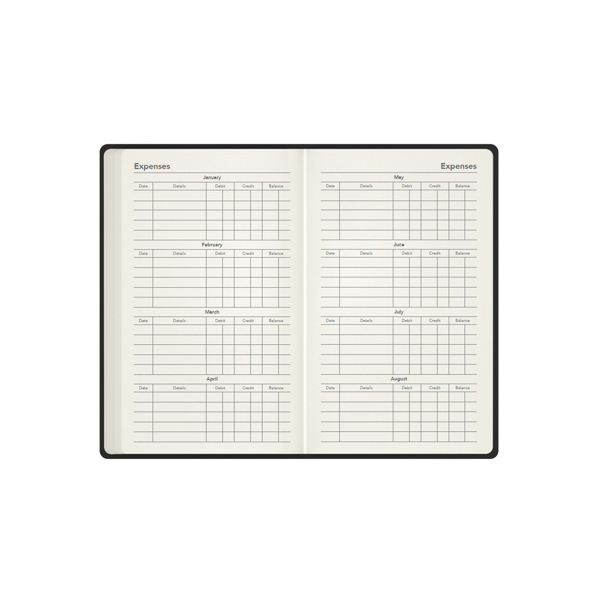 2027 Calendar Year Planner - 12 Month Pocket Week-to-View Diary - Hard Cover - Collins Debden Legacy Range