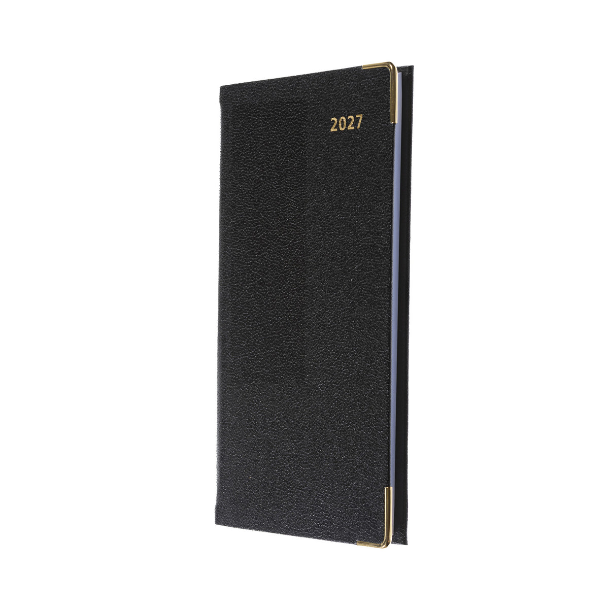 2027 Calendar Year Planner - 12 Month Pocket Month-to-View Diary - Hard Cover in Black - Collins Debden Business Range (CMB.99-27)