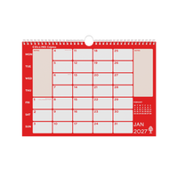 2027 Calendar - 12 Month A4 Memo Calendar - Collins Debden Colplan Range (CMCA4-27)