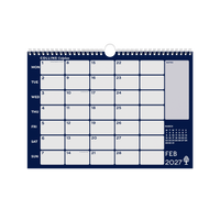 2027 Calendar - 12 Month A4 Memo Calendar - Collins Debden Colplan Range (CMCA4-27)