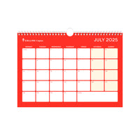 Colplan - A4 Monthly Calendar Mid/Academic Year Memo Wall Planner 2025-2026