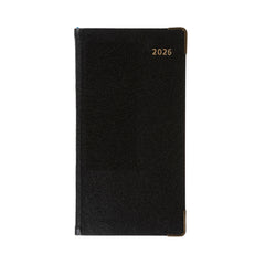 Business Pockets - Slim Week-To-View Diary with Notes- 2026 Calendar Year Planner