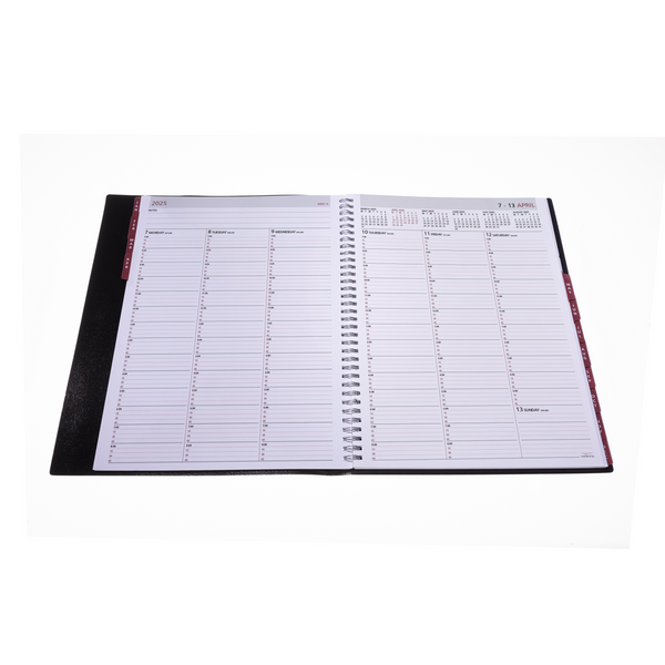 Leadership A4 WeekToView Diary 2025 CalendarYearPlanner