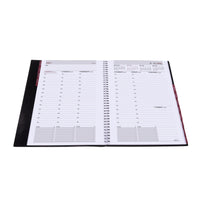 2027 Calendar Year Planner - 12 Month A5 Week-to-View Diary in Black - Collins Debden Leadership Range (CP6741.99-27)