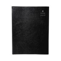 2027 Calendar Year Planner - 12 Month A4 Day-to-Page Diary in Black - Collins Debden Leadership Range (CP6743.99-27)