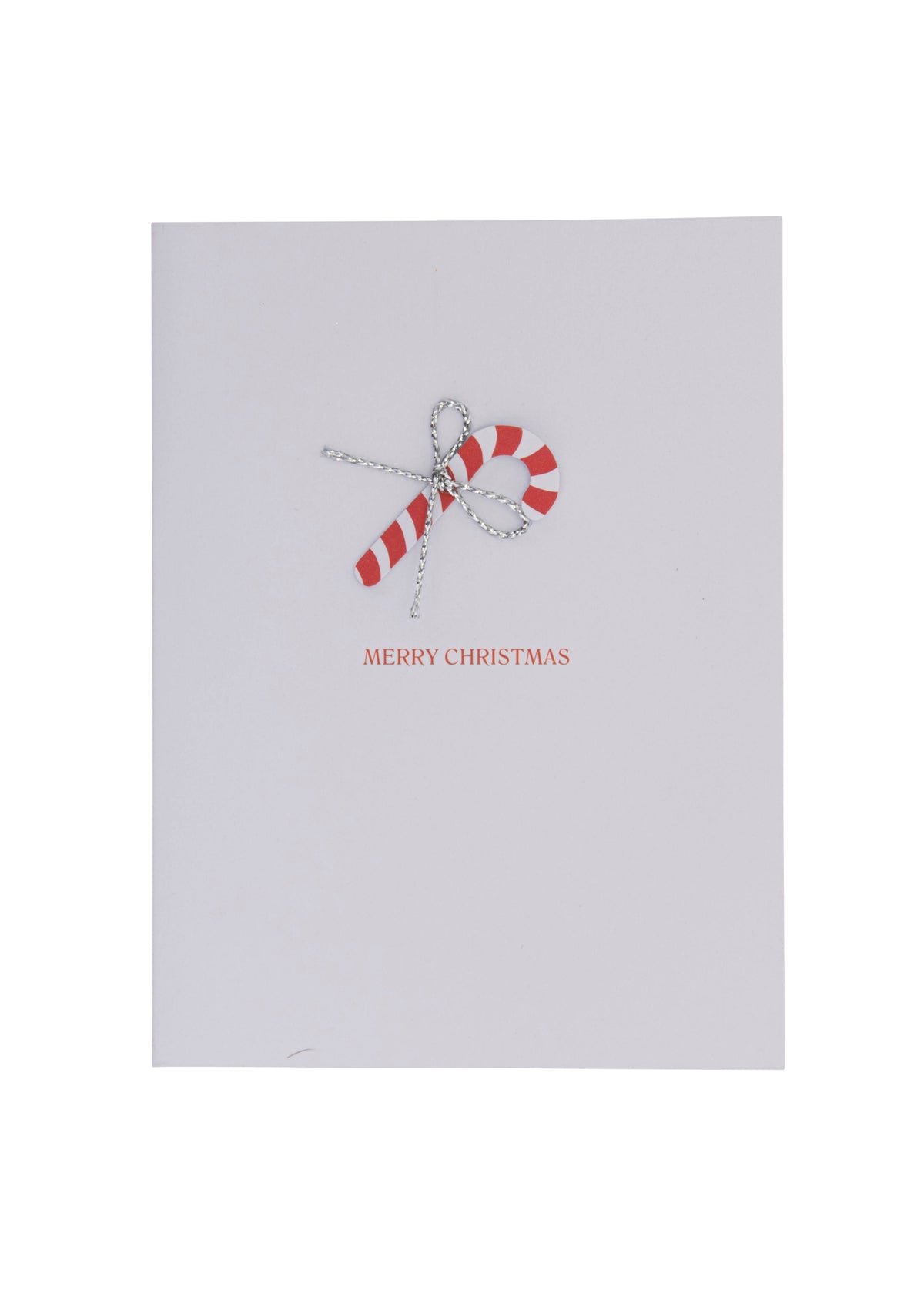 Collins Christmas Cards - Candy Cane Design - 10 Pack Festive Greeting Cards