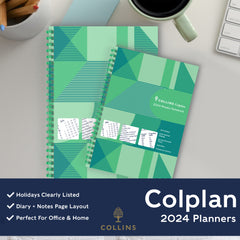 Collins Colplan - 2024 A5 Weekly Notebook (61-24)