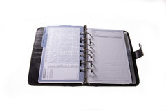 Balmoral (Premium Leather) - Undated Desk Week-to-View Organiser