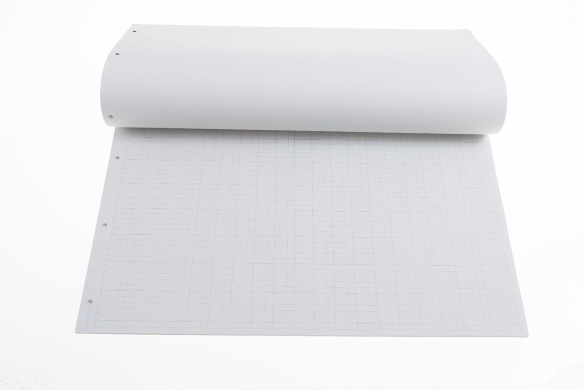 Cathedral - A3 Analysis Pad 14 Summary Columns  - Red (A3/90/14C)