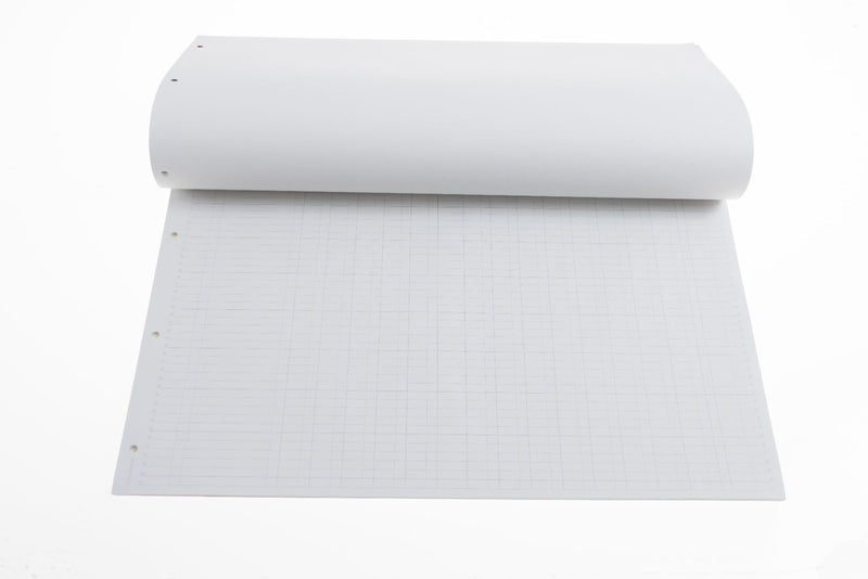 Cathedral - A3 Analysis Pad 14 Summary Columns  - Red (A3/90/14C)