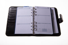 Chatsworth - Personal Week-to-View Undated Organiser - Black