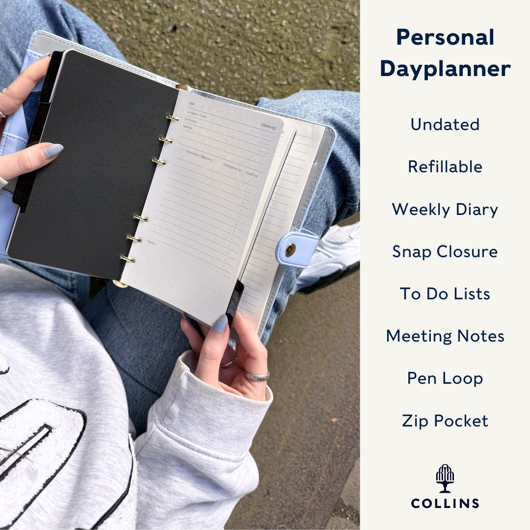 Undated Week-to-View Personal Dayplanner - Hard Cover Fashion (PRHTU3)