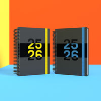 Delta - A5 Day-To-Page with Appointments Mid/Academic Year Diary Planner 2025-2026